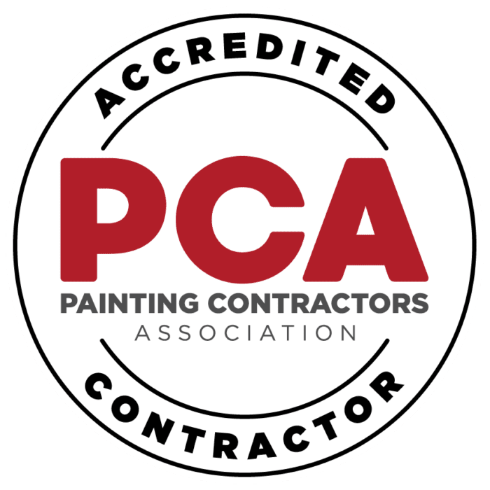 pca accredited paint company badge